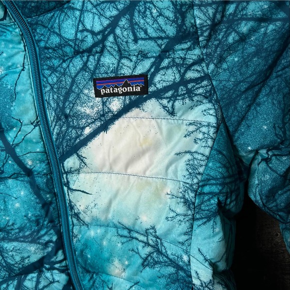 SOLD Patagonia Girls Down Jacket Small - Picture 5 of 5
